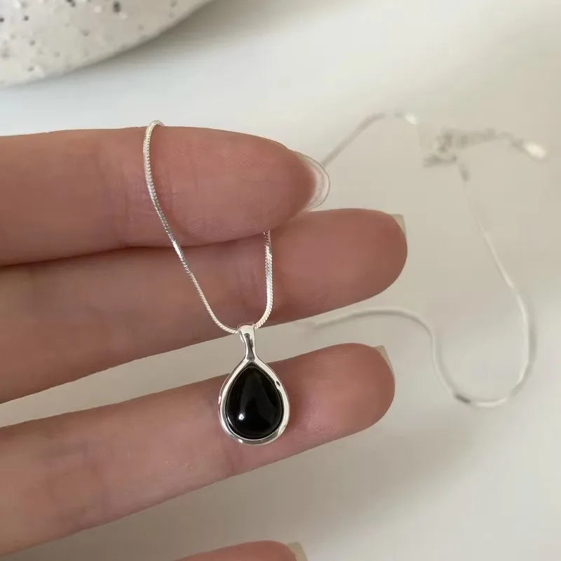 Sterling Silver Bead Geometric Choker Necklace Jewelry