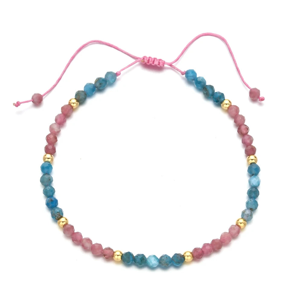 Tourmaline Yoga Beaded Bracelet