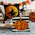 2024 Halloween Cushion Cover Halloween Decoration for Home Ghost Pumpkin Bat Pillowcase Horror Trick Or Treat Party Supplies - Charlie Dolly
