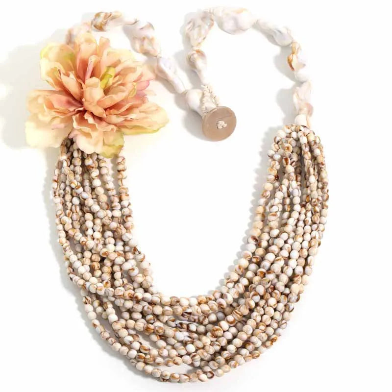 Handmade Bead Multilayer Long Necklace Jewelry