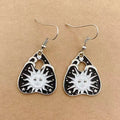 Earrings for Women Girls Drop Dangle Teens Charm Gift Party Simple Punk Cool Halloween Skull Cross Horror Skeleton Death Bat - Charlie Dolly