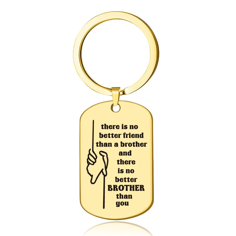 Wolf Friends Key Chains Keyring Keychain Fashion Jewelry Key chain Family Christmas Graduation Gift