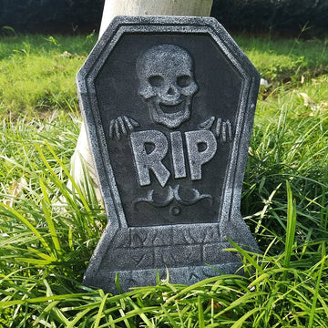 Halloween Decoration Foam Tombstone Ghost Festival Home Haunted House Bar Scene Layout Props Kids Adults Happy Halloween Supplie - Charlie Dolly