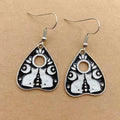 Earrings for Women Girls Drop Dangle Teens Charm Gift Party Simple Punk Cool Halloween Skull Cross Horror Skeleton Death Bat - Charlie Dolly