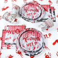 Halloween Black Lace Placemat Happy Halloween Party Decorations 2024 For Home Spider Web Tablecloth Kitchen Dining Table Covers - Charlie Dolly