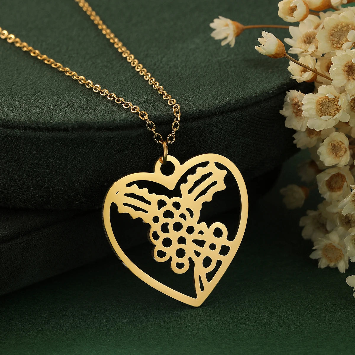 Dainty Lotus, Books, Phoenix & Comedy Tragedy Mask Pendant Necklace, Symbolic Choker Set