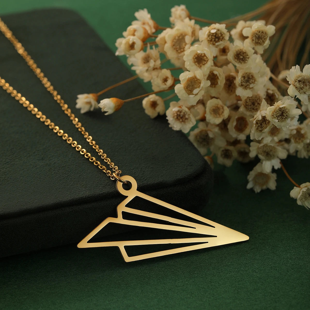 Dainty Lotus, Books, Phoenix & Comedy Tragedy Mask Pendant Necklace, Symbolic Choker Set