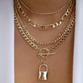 bls-miracle Bohemia Gold Color Multiple Styles Necklace For Women Multi-Layer Crystal Pendant Necklaces Set Jewelry Gifts - Charlie Dolly