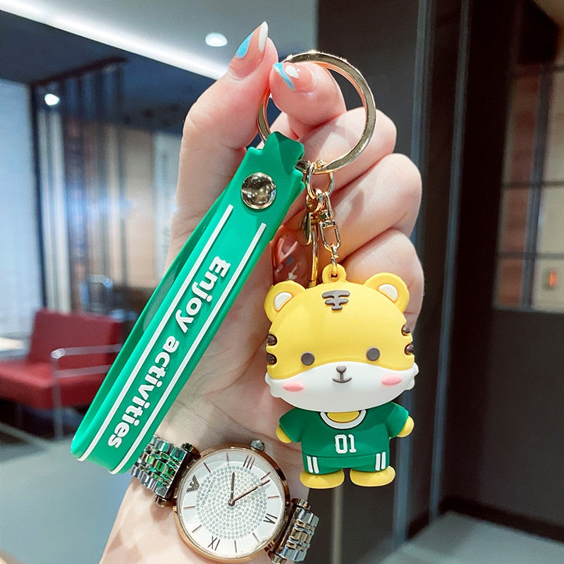 Regular Activities Kinds of Keychains Cute Doll Key Chain Ring Holder Beautiful Lovely Keyring Small Gifts Promotion