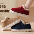 New Men Women Winter Slippers Warm Plush Slip-On Couples Home Cotton Boots Shoes Simple Anti-Slip Comfortable Flats Soft Boots - Charlie Dolly