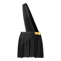 Men's Ancient Greek God Halloween Party Costume Cosplay One Shoulder Strap Skirts Knight Warrior Theatrical Performance Outfit - Charlie Dolly