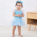 Baby Romper Tutu Dress with Headband Infant Baby Girl Princess Clothes Cute Design Kids Dress Halloween Party Costumes Outfit - Charlie Dolly