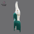 Sexy Latin Dress Women Elegant Dancewear Line Dance Practice Clothes Prom Sport Suit Ballroom Stage Outfit Parties Party Costume - Charlie Dolly