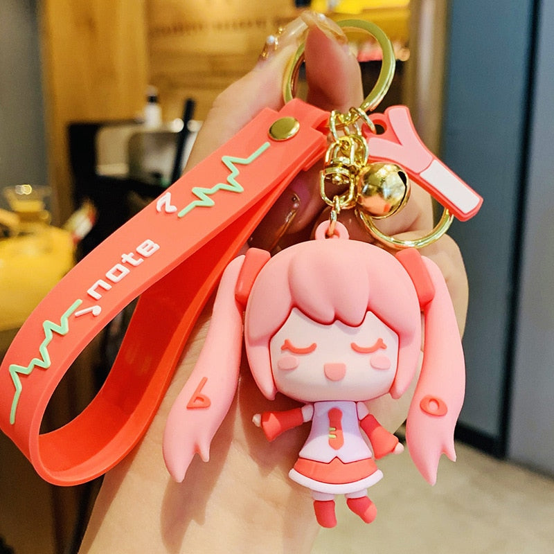 Cartoon Guardian Bella Keychain Cute Sleeping Angel Doll Delicate Keyring for Women Girl Backpack Charm Key Chains Gifts