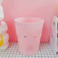 Creative Pink Waste Bin Anime Card Captor Sakura Plastic Trash Can Kawaii Cartoon Home Office Desktop Garbage Storage Basket New - Charlie Dolly