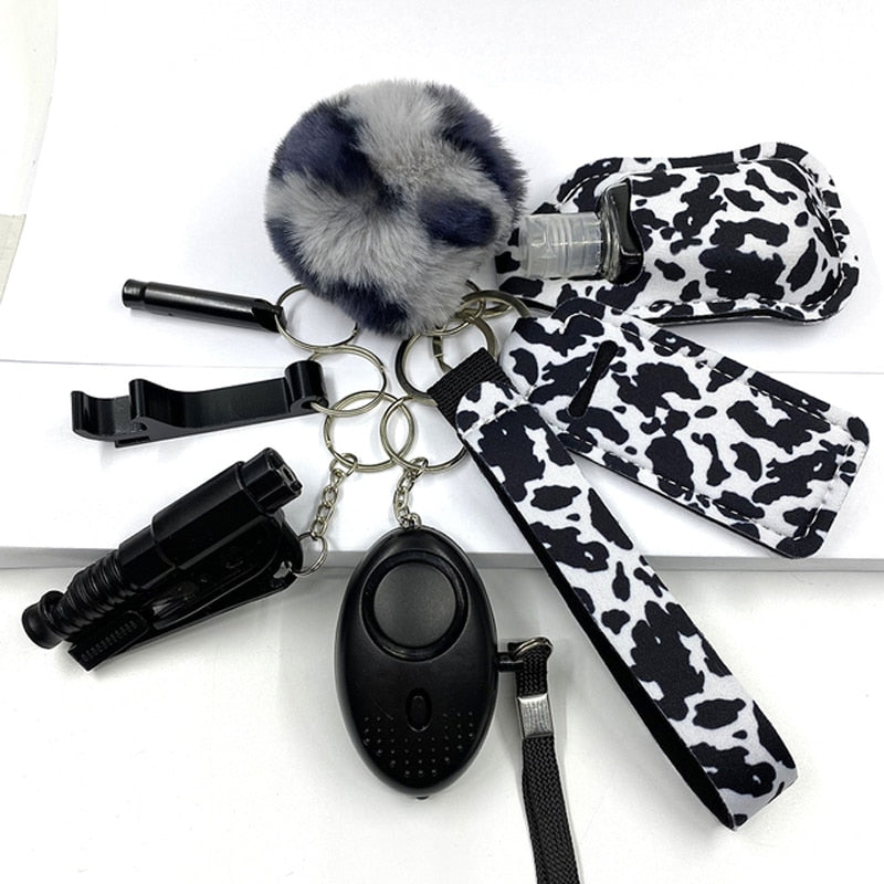 Llavero Defensa Personal Wristlet Vendors Safety Accessories Taserself Defense Keychain for Women