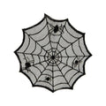 Halloween Black Lace Placemat Happy Halloween Party Decorations 2024 For Home Spider Web Tablecloth Kitchen Dining Table Covers - Charlie Dolly