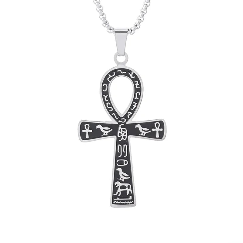 Eye of Horus Evil Eye Pendant Necklace, Ancient Egyptian Protection Amulet