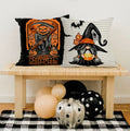 2024 Halloween Cushion Cover Halloween Decoration for Home Ghost Pumpkin Bat Pillowcase Horror Trick Or Treat Party Supplies - Charlie Dolly
