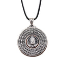 Blessing Heart Sutra Buddha Pendant For Women Men Jewelry Rotatable Tathagata Paramita Scriptures Necklace Male Accessories - Charlie Dolly