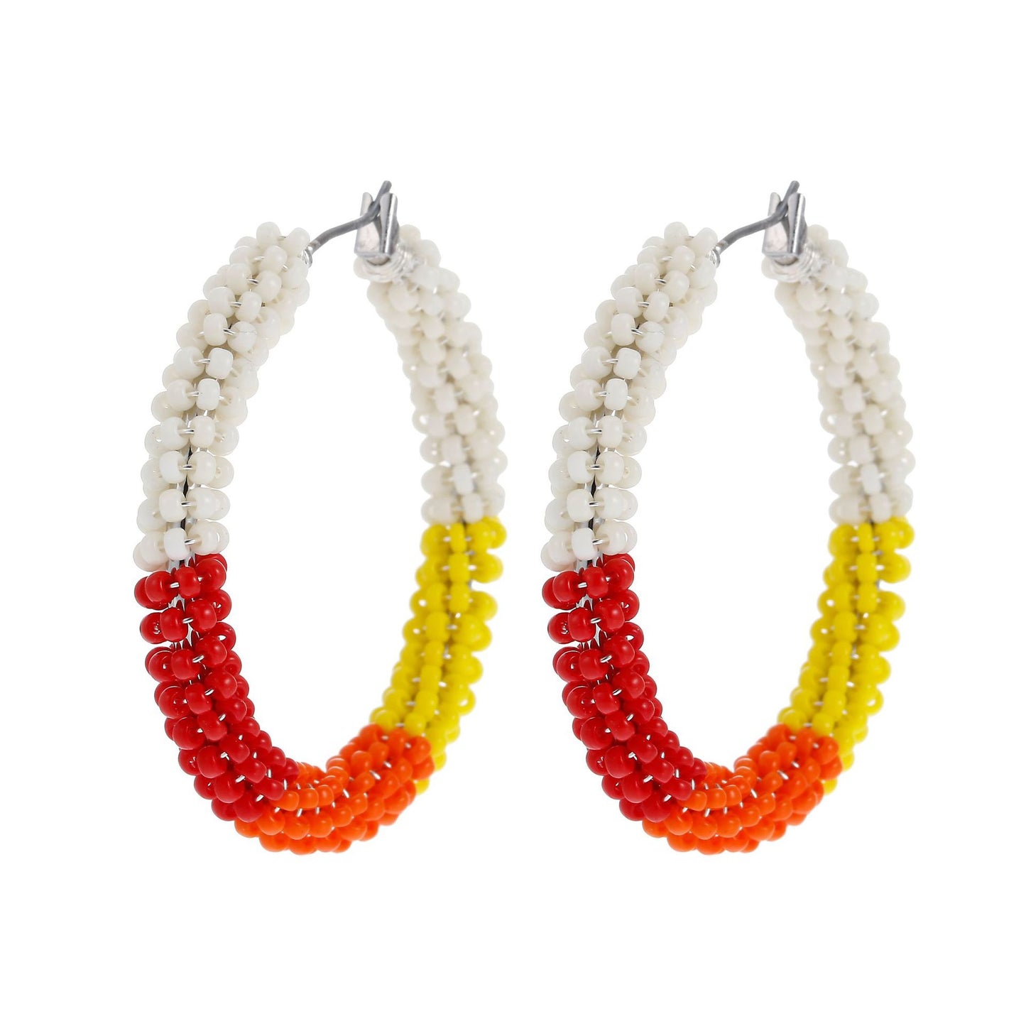 LIMAX Bohemian Earrings 2022 Beads Long Earrings Ethnic Style Drop Earings Fashion Jewelry Bijoux Femme Statement Earrings