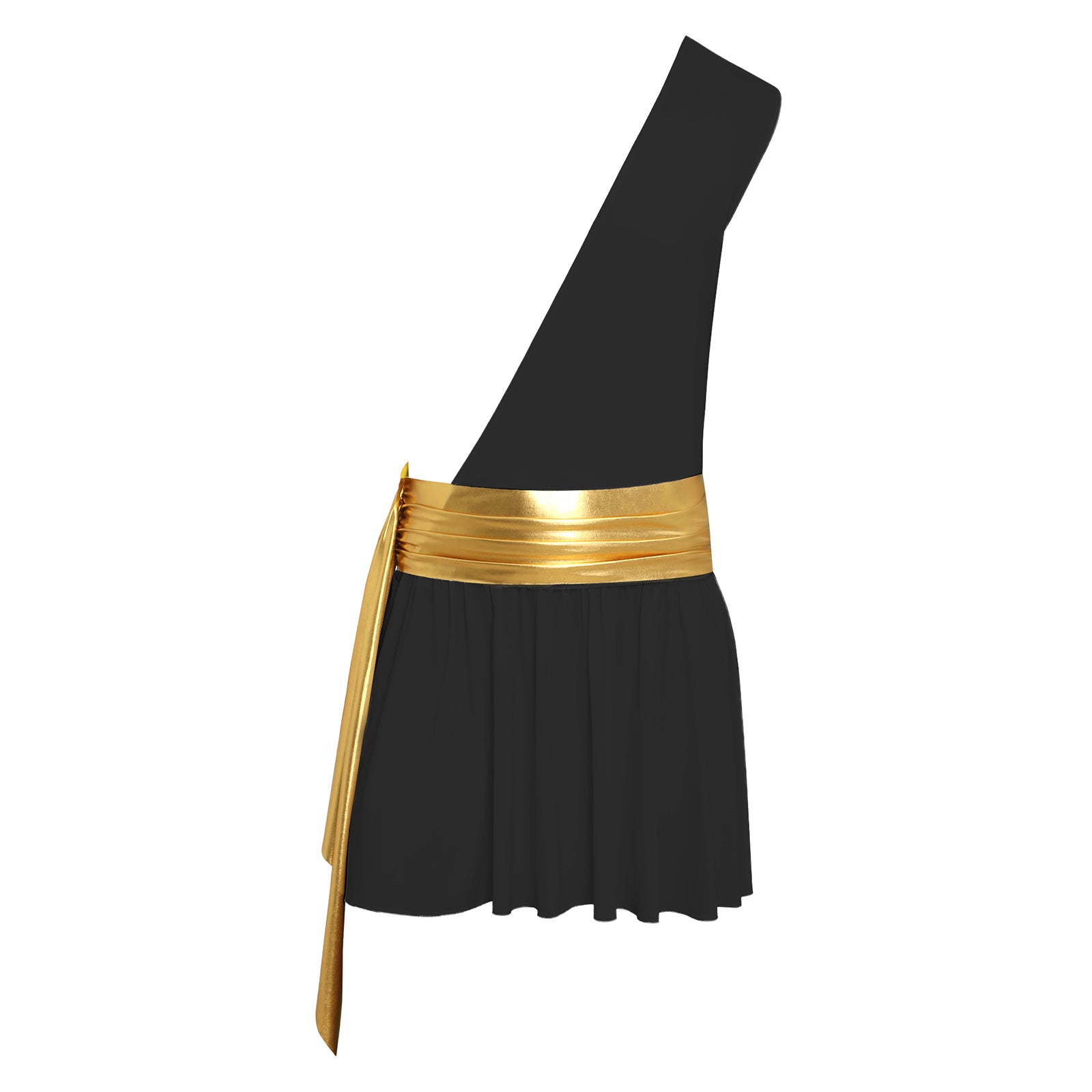 Men's Ancient Greek God Halloween Party Costume Cosplay One Shoulder Strap Skirts Knight Warrior Theatrical Performance Outfit - Charlie Dolly