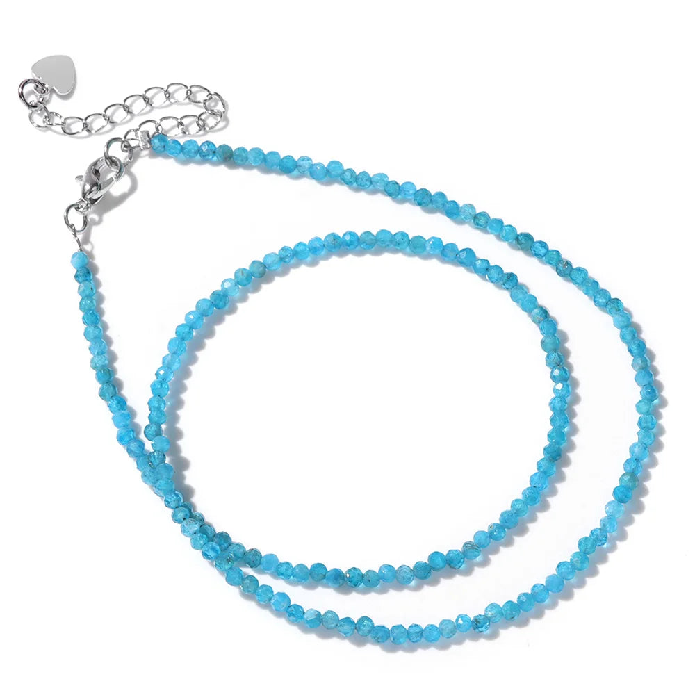 Crystal Stone Beaded Necklace