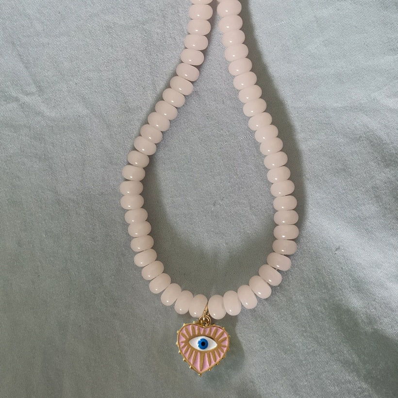 natural stone beaded Kunzite gold-plated bead collar freshwater accents large baroque pearl focal Hook fastening necklace women