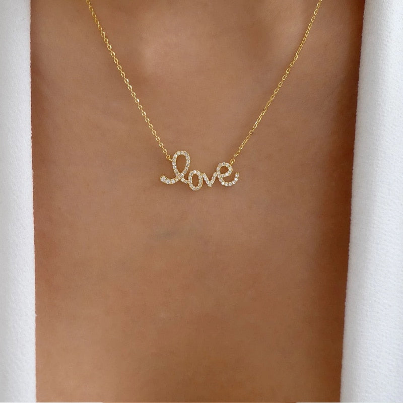 bls-miracle Bohemia Gold Color Multiple Styles Necklace For Women Multi-Layer Crystal Pendant Necklaces Set Jewelry Gifts