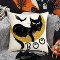 Halloween Pumpkin Ghost Pillowcase Happy Halloween Party Decorations For Home 2024 Trick or Treat Spider Bat Cat Pillow Covers - Charlie Dolly
