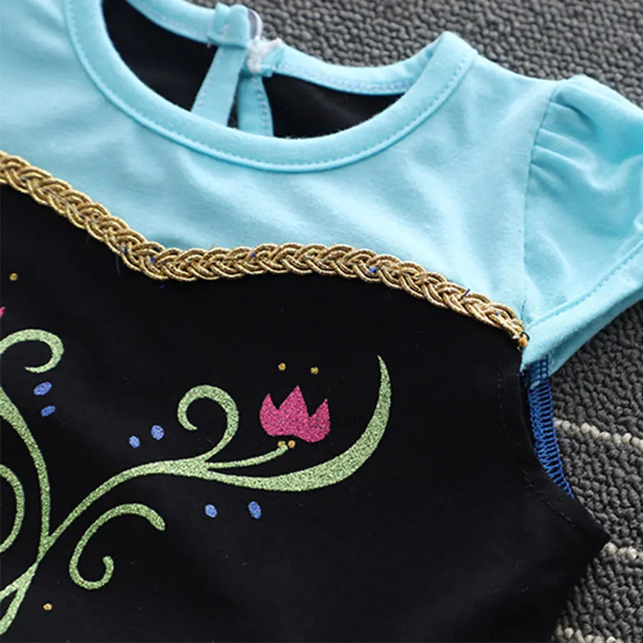 Baby Romper Tutu Dress with Headband Infant Baby Girl Princess Clothes Cute Design Kids Dress Halloween Party Costumes Outfit - Charlie Dolly