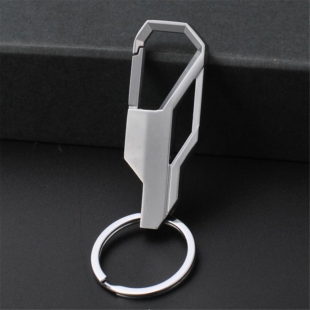 Metal Keychain New Men's Car Wallet Keyring Accessories Pendant Creative Practical Small Gift Zinc Alloy Classical Key Holder