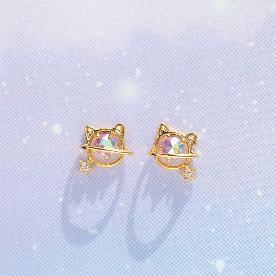 925 Silver Needle Cute Animal Stud Earrings For Women Girls Shiny Zircon Tiger Whale Rabbit Cat Stud Earrings Party Jewelry