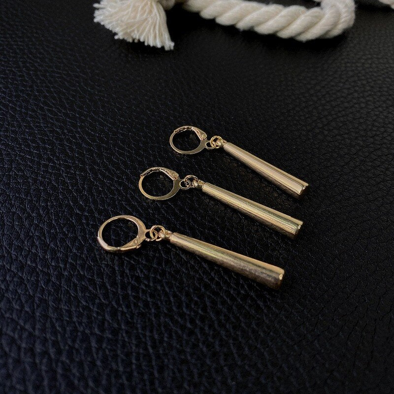 Roronoa Zoro Drop Stud Earrings Women Creative Earings Ladies Fashion Jewelry Girls Gold Color Elegant Trendy Metal Oorbellen
