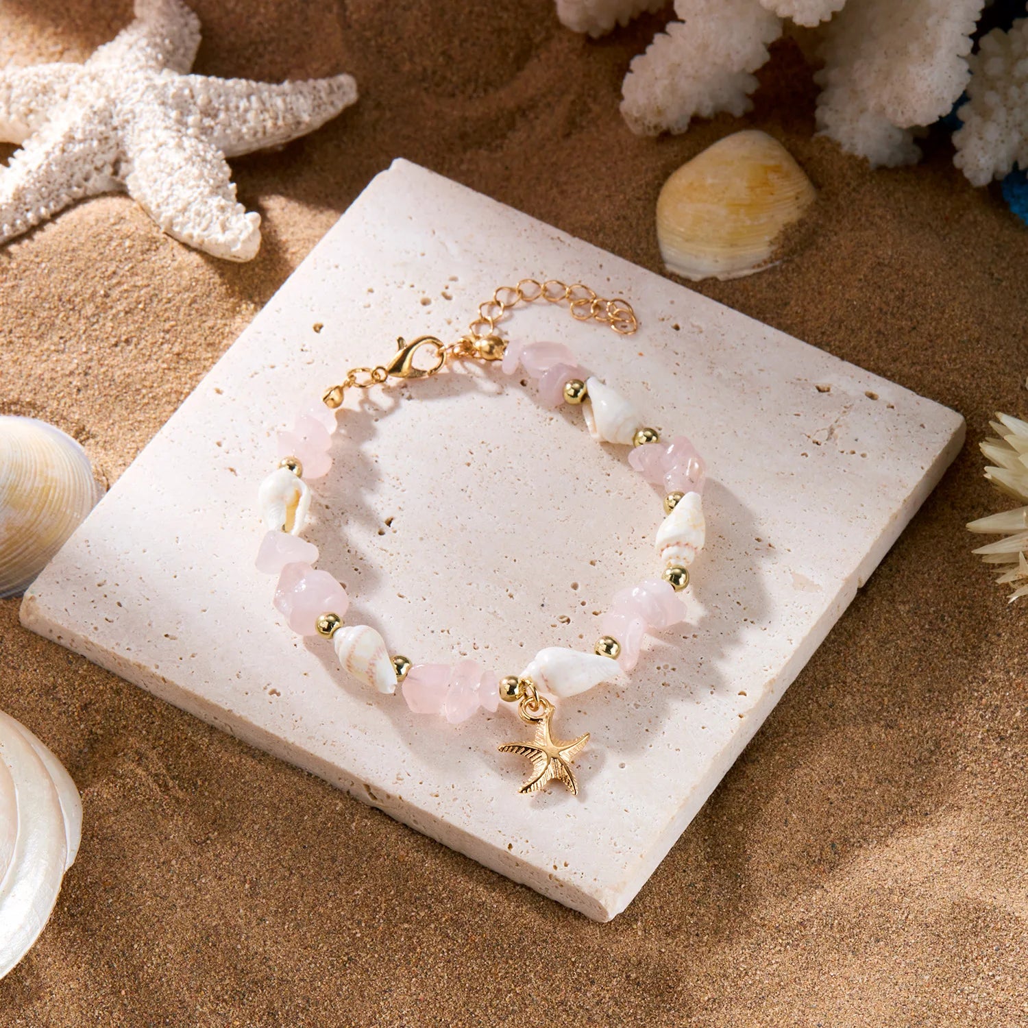 Shell & Starfish Boho Bracelet