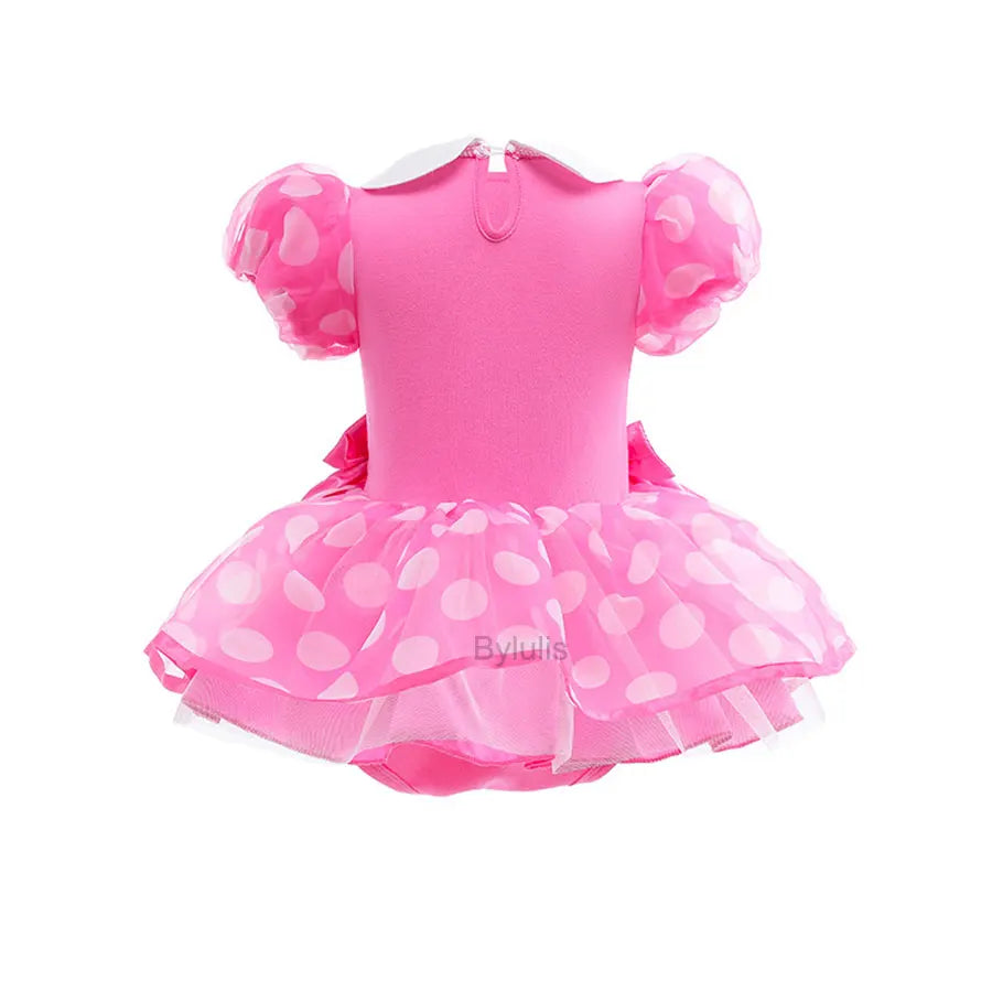 Baby Romper Tutu Dress with Headband Infant Baby Girl Princess Clothes Cute Design Kids Dress Halloween Party Costumes Outfit - Charlie Dolly