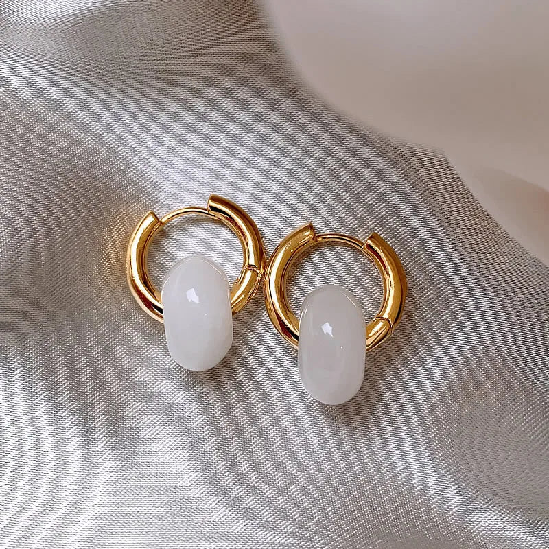 Turquoise Hoop Earrings