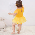 Baby Romper Tutu Dress with Headband Infant Baby Girl Princess Clothes Cute Design Kids Dress Halloween Party Costumes Outfit - Charlie Dolly