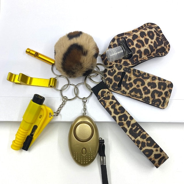 Self-Defense Bulk Accessories Pe Defensive Self Defense Keychain Set Women