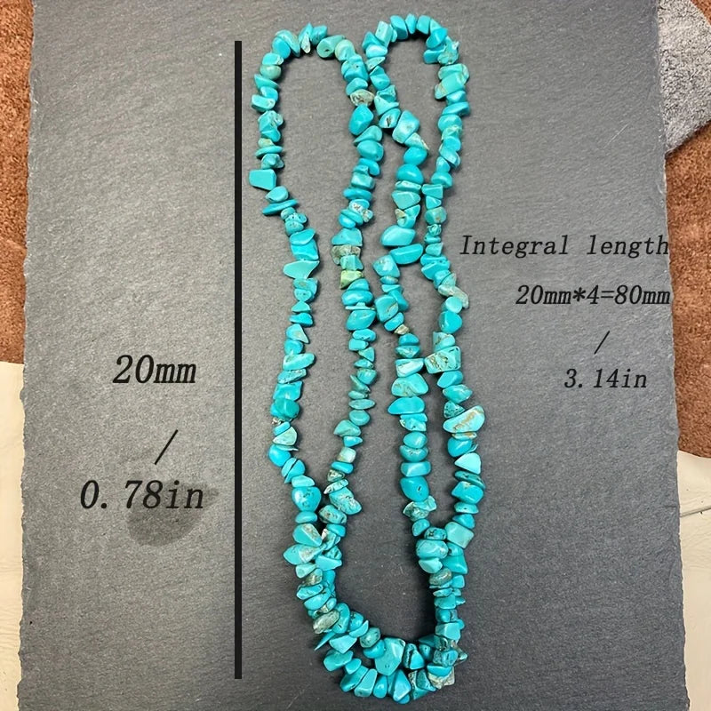 Turquoise Multilayer Choker Bracelet Set Jewelry