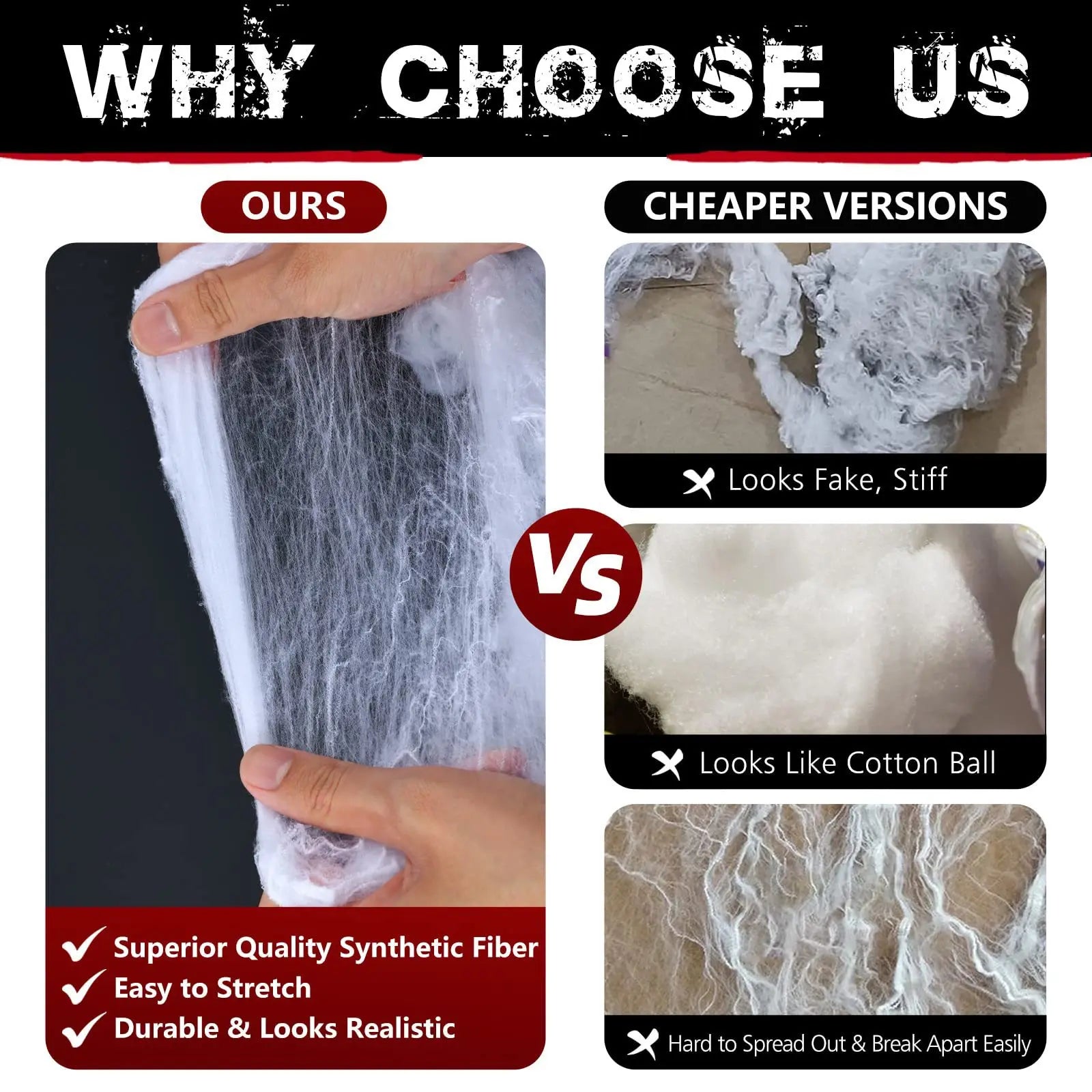 Halloween Decoration Party Accessories Decorations for Events Scream Festa Spider Web Black Outdoor Props Haunted House Spider - Charlie Dolly