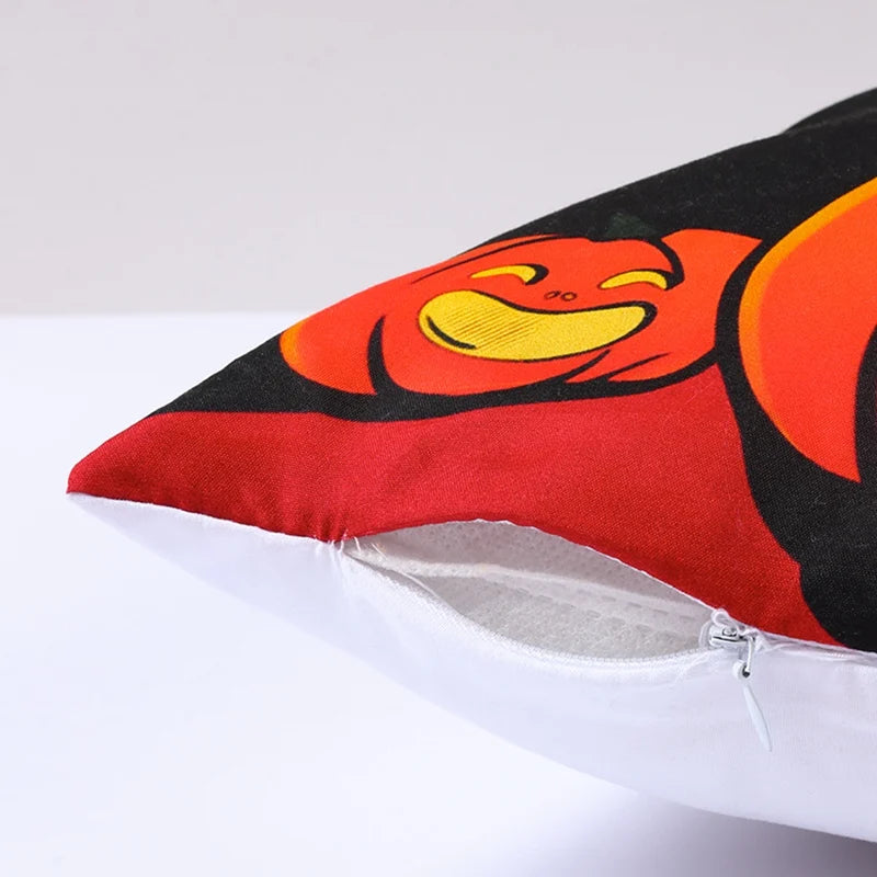 Halloween Pumpkin Ghost Pillowcase Happy Halloween Party Decorations For Home 2024 Trick or Treat Spider Bat Cat Pillow Covers - Charlie Dolly