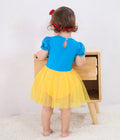 Baby Romper Tutu Dress with Headband Infant Baby Girl Princess Clothes Cute Design Kids Dress Halloween Party Costumes Outfit - Charlie Dolly