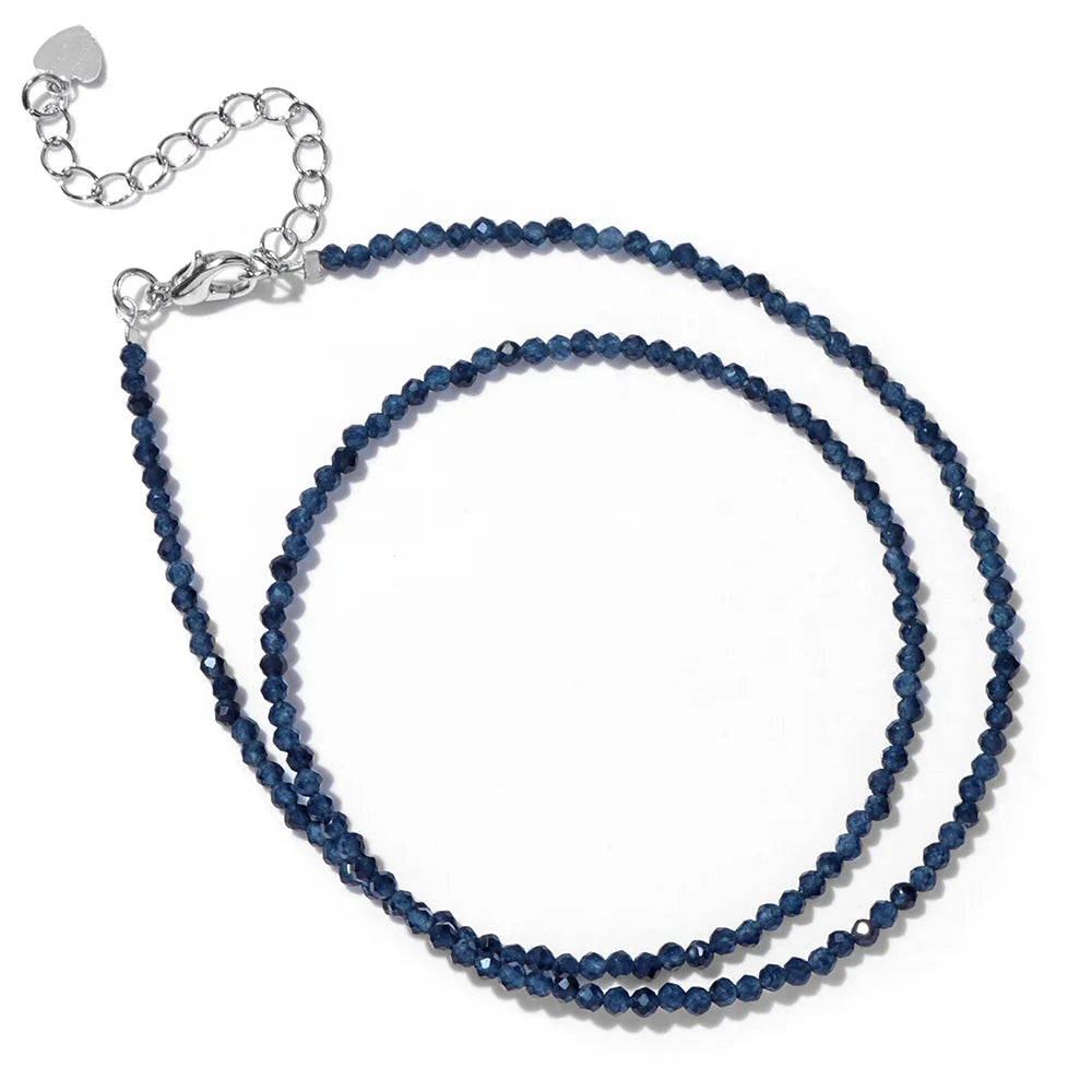 Crystal Stone Beaded Necklace