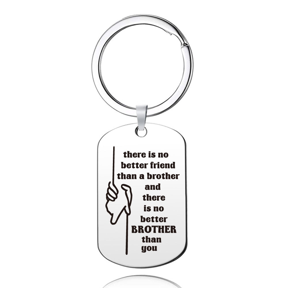 Wolf Friends Key Chains Keyring Keychain Fashion Jewelry Key chain Family Christmas Graduation Gift