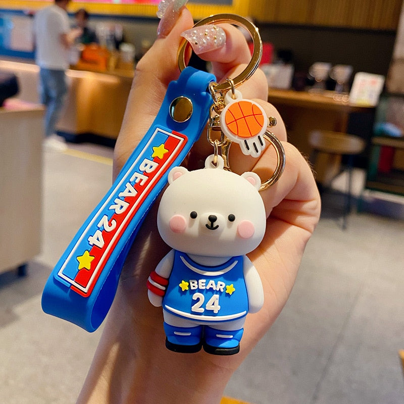 Regular Activities Kinds of Keychains Cute Doll Key Chain Ring Holder Beautiful Lovely Keyring Small Gifts Promotion