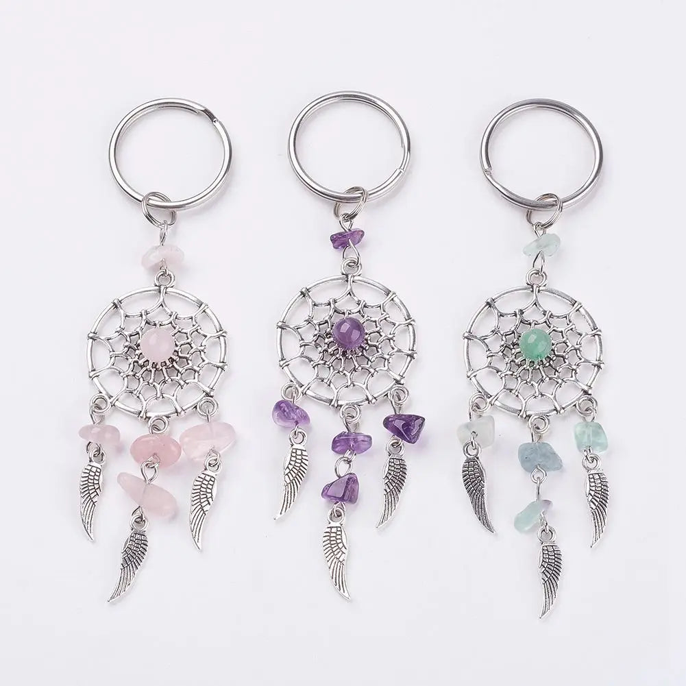 Dream Catcher Boho Keychain