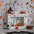 Halloween Sticker PVC Wall Stickers Haunted House Decoration Blood Handprint Halloween Party Decoration Window Stickers - Charlie Dolly