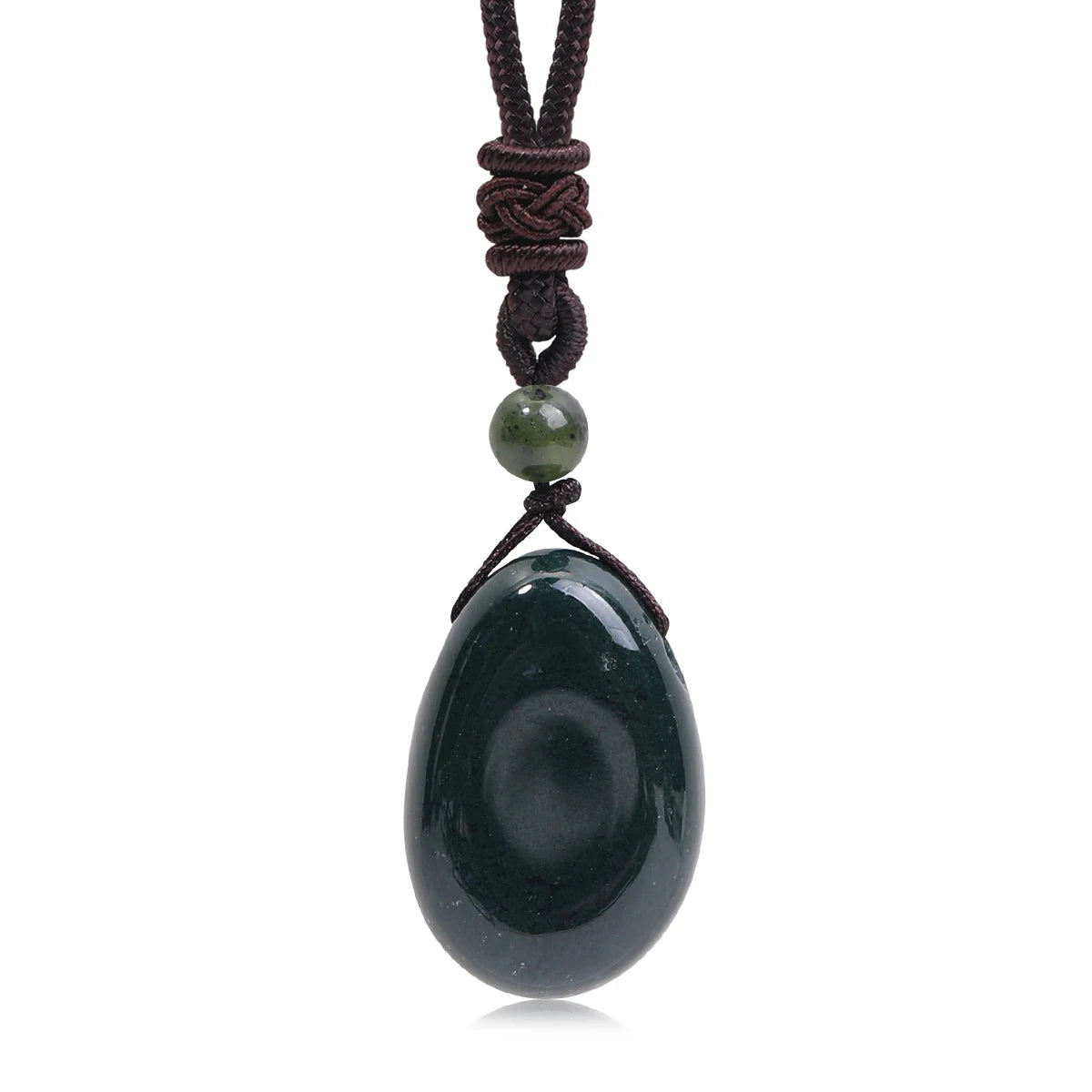 Water Droplet Crystal Pendant, Natural Stone Spiritual Necklace