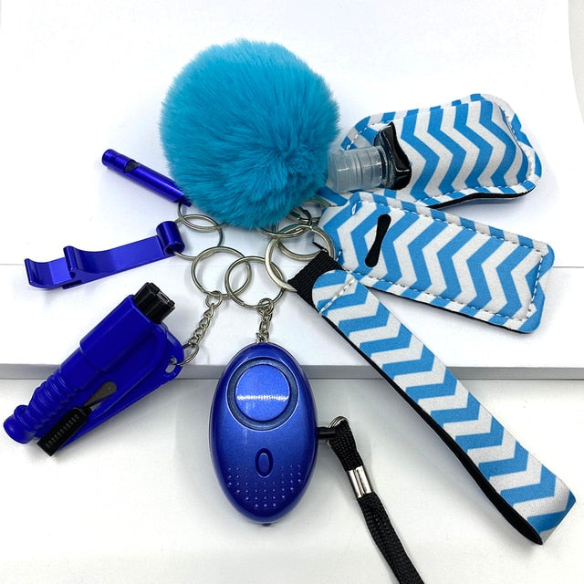 Self-Defense Bulk Accessories Pe Defensive Self Defense Keychain Set Women